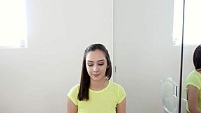 lily jordan 19 yo huge cock pov no hands blowjob and huge load cum swallow - wow 😍