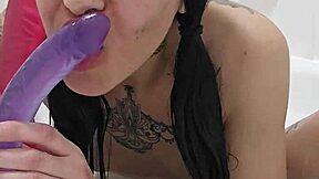 Emy Angel Plays In Her Bath