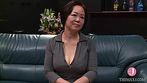 Av Debut Forty Wife Beginner Akiko Nishina!