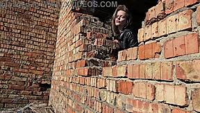 i wanted to shoot reels but ended up filming porn in the abandoned spot with deepthroat and fucking 😏