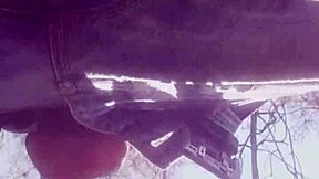 Real behind the scenes, amateurs capture outdoor deepthroat blowjob with monster cock leading to facial cumshot