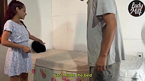 my neighbor surprised me while i was alone