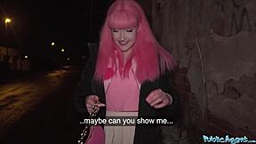 Wow, I creamed her wet pussy after unlocking that belt! 😜