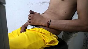 Latino Student Pulls Out Big Dick For Kinky Homemade Fetish Action