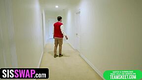 i'm a virgin bff grossed out by my stepbrother's hard cock.