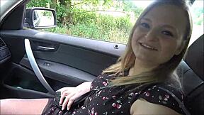 Blonde becomes serious tramperin in berlin