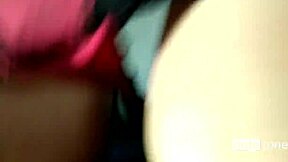 My girlfriend wears panties soaked with my cum outdoors