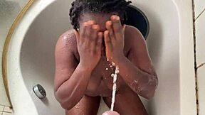 Black lesbians fuck big dick hard.