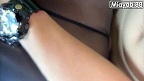 I slammed a Thai slut in stockings, her moans echoing loud