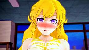 team rwbys workout in pov creampie session