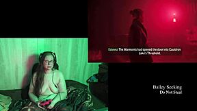 Naked BBW flaunts big natural tits and ass at lake house