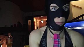French Swinger Masked In Threesome Group Fun