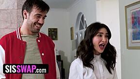 i'm a virgin bff grossed out by my stepbrother's hard cock.