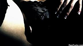 Watch Dani Daniels steam up the screen with sexy masturbation!