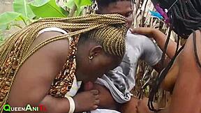 enjoyment outdoors with the ladies in a casual setting