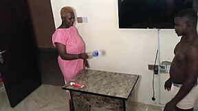 Smashing Big Black Boobs and Ass with Intense Banging Until Creampie!