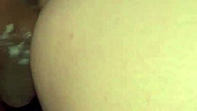 BBW gives blowjob to monster cock