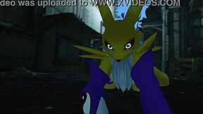 i can’t believe renamon got railed in public furry style