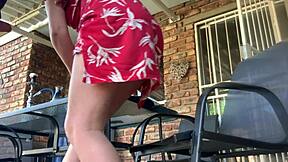 My friend's wife cheats with anal creampie