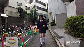 japanese beauty creampie after school fun