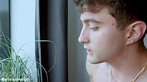 teen 18+ gets sloppy lick, orgasm, and facial from muscular jimmy bud's big cock