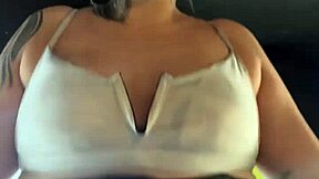 I feel so horny training in my thong bikini, guest watching and masturbating