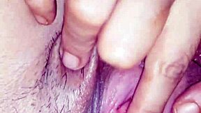 Latina MILF Inserts Fingers into Petite Vagina in POV Creampie