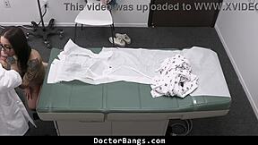 shy teen submits to doctor's big cock