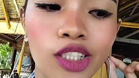 hey, wanna see me play with this huge dildo for the first time?