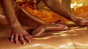 Feeling His Cock Handjob Massage Moment Together.