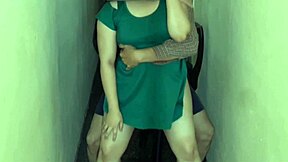 My roommate snatched my cock, banged me in the hallway, and took my load