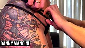 Yasmin sucks danny mancini dildo