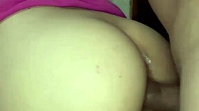 First anal standing, ass milked!