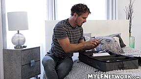 Jessica lectures Robby, but he finds naughty bunny ears and letter in her bedroom