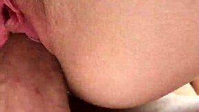 Blonde with Pink Pussy Giving in Motel