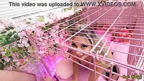 Vanessa Marie Eats Ass in Pink Room!