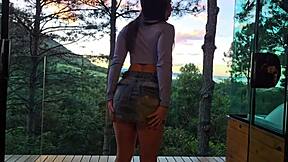 I Seduced My Stepfather Until He Fucked Me On The Porch