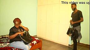 I watched tourists fuck roughly in african park