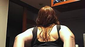 Nicole passat shows meaty pussy after weight gain