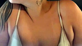 I feel so horny training in my thong bikini, guest watching and masturbating