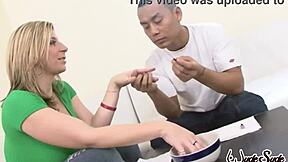 Ever seen a tattooed stud pound Sara Jay’s tight hole this hard?