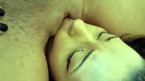 i sucked my roommate and she covered my face in cum