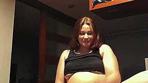 Nicole passat shows meaty pussy after weight gain