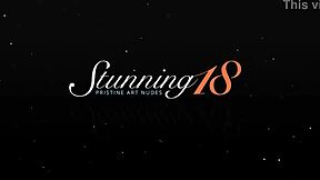 handheld shower brings multiple orgasms to blonde teen valentine