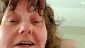 lil girl watching herself getting pounded by daddy's fat black stick