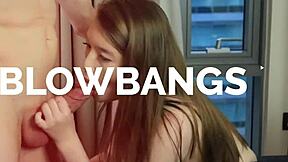 Busty woman enjoys a relaxing session with her neighbor