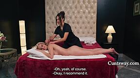 Khloes sensual sojourn - ella reese khloe kingsley licking big tits blonde seduction brunette orgasm cute squirting lesbian