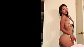 latina porn casting - skinny latina slut tries anal for the first time colombian