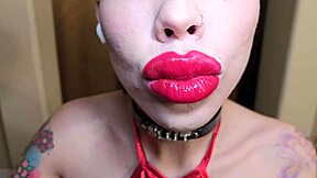 uhh, hour-long deep throat challenge, no stops, huge facial mess