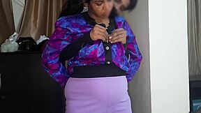 Pooja bhabhi gets horny and fucked by small devar